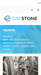 Mobile Screenshot of caystonesolutions.com