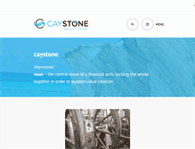 Tablet Screenshot of caystonesolutions.com